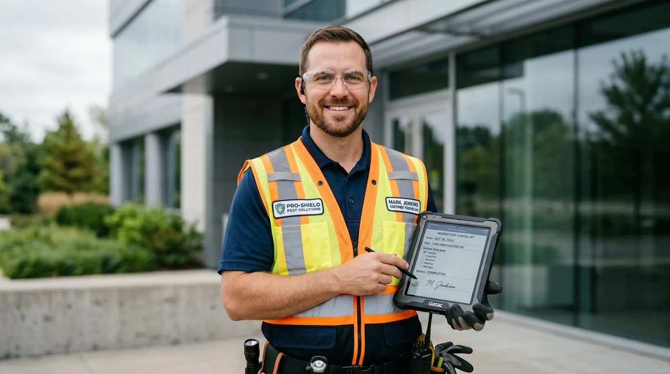 Licensed and insured pest control technicians registered in Saskatchewan