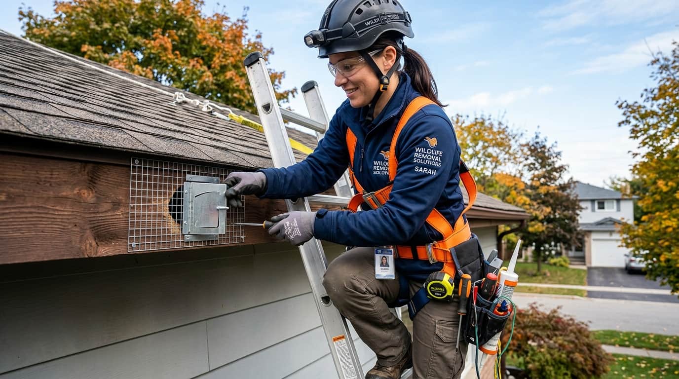 Humane Squirrel Removal & Proofing